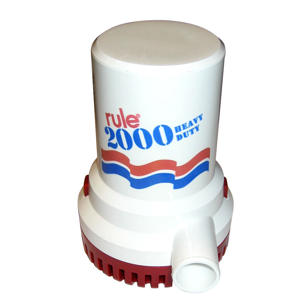 Rule 12 Rule 2000 G.P.H. Non-Automatic Bilge Pump - 24V