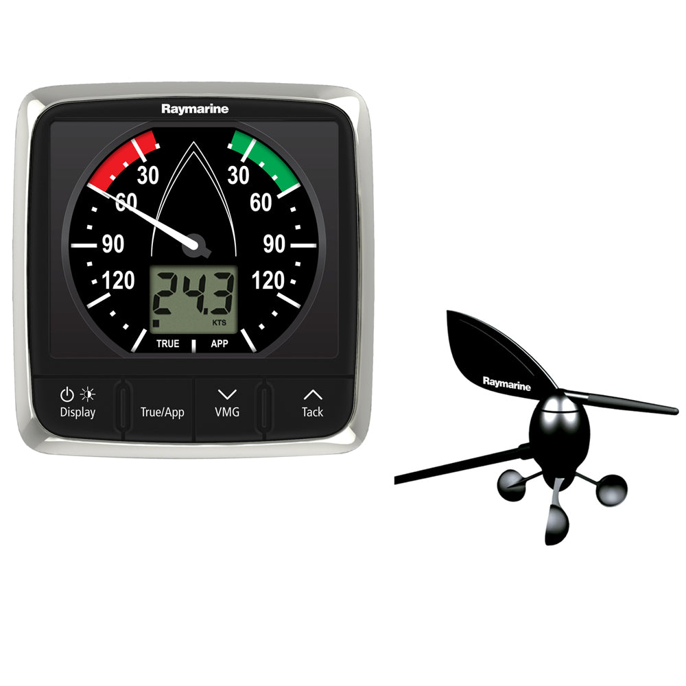 Raymarine E70150 Raymarine i60 Wind Display System w/Masthead Wind Vane Transducer