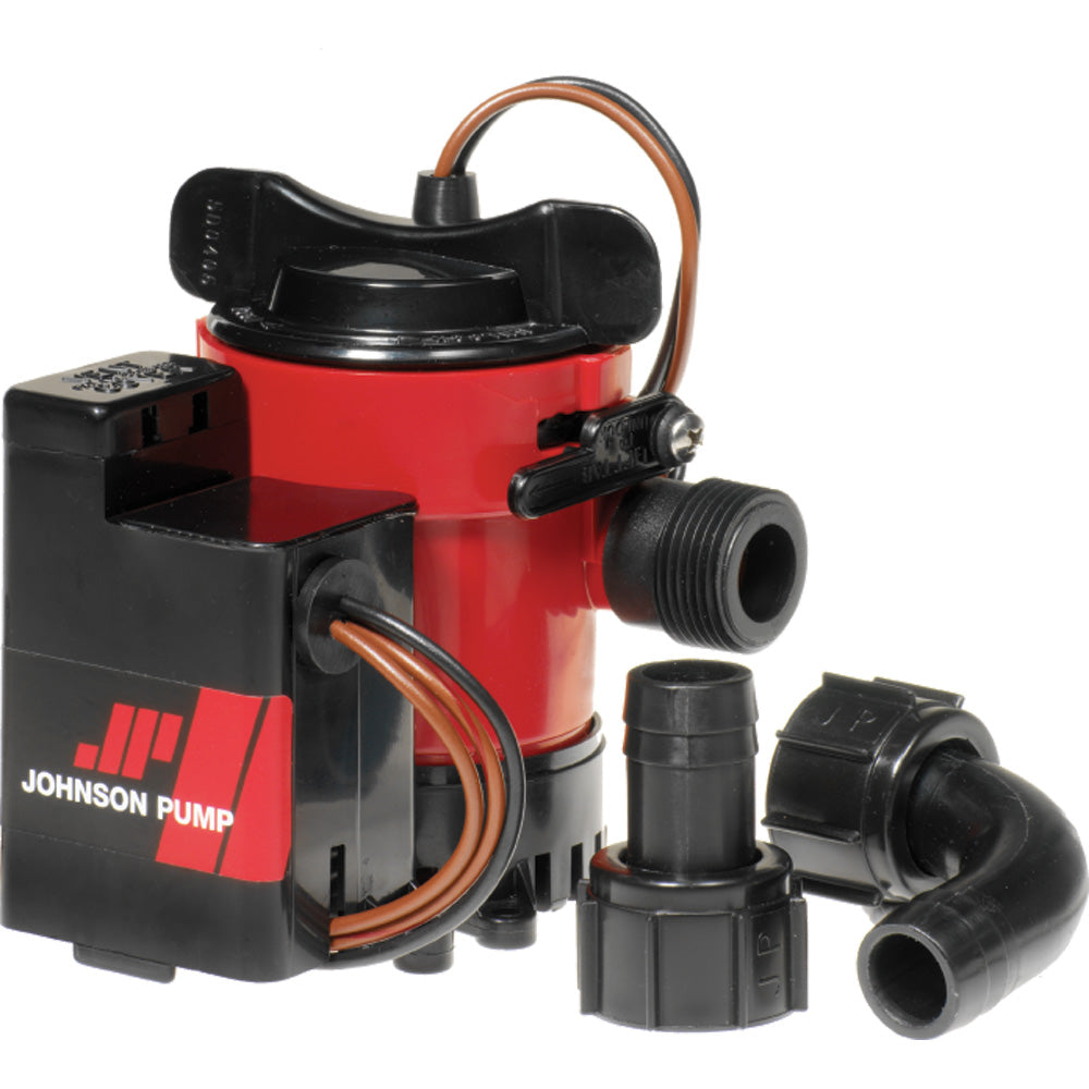 Johnson Pump 05903-00 Johnson Pump Cartridge Combo 1000GPH Auto Bilge Pump w/Switch - 12V
