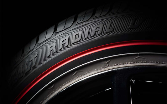 Vogue Tyre Custom Built Radial VIII Red Stripe 245/40R20 tire