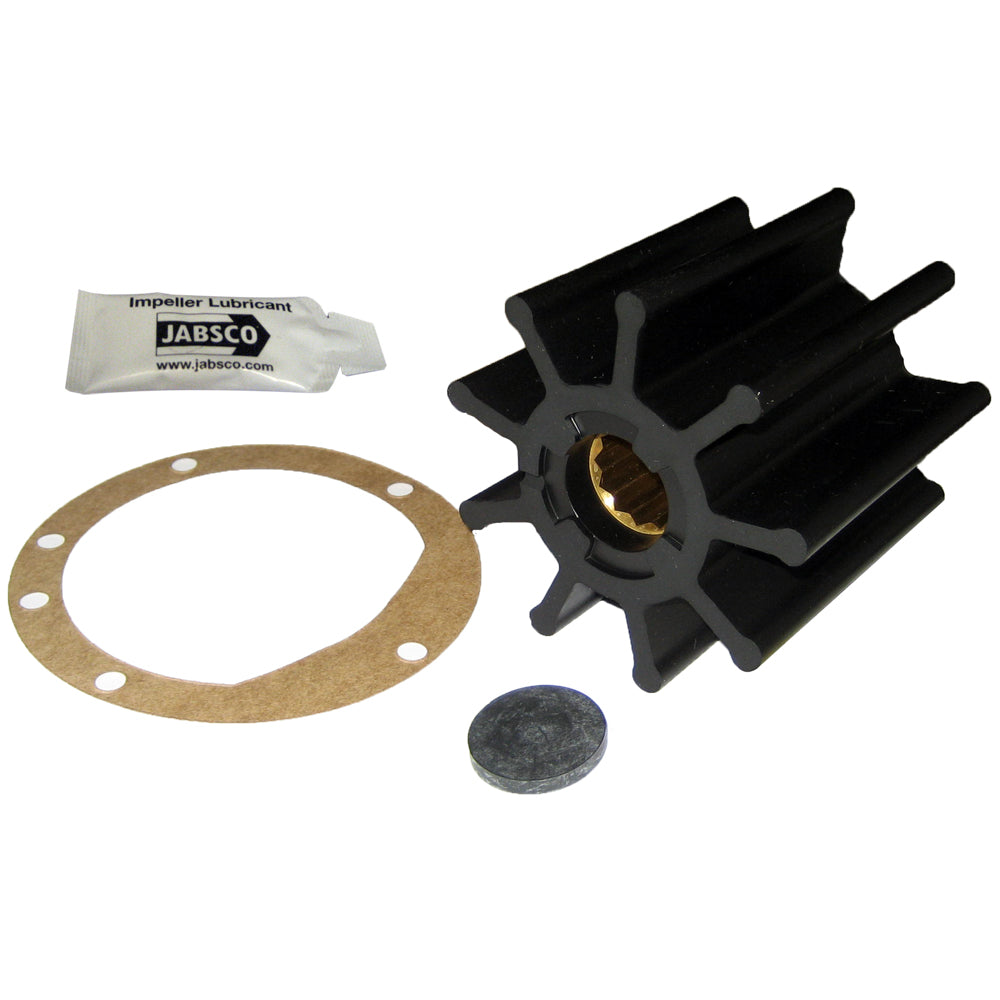 Jabsco 6760-0003-P Jabsco Impeller Kit - 9 Blade - Nitrile - 3-3/4" Diameter x 3-1/2" W, 1" Shaft Diameter