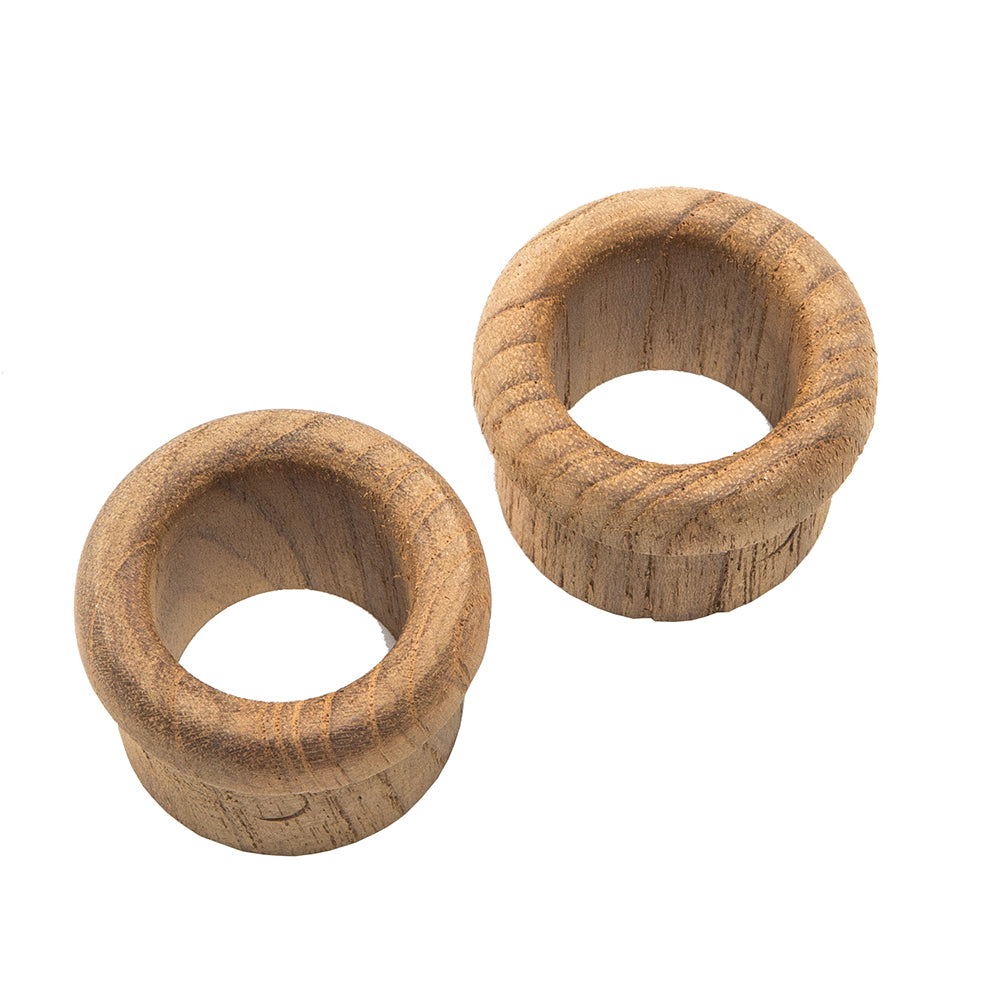 Whitecap 60145-A Whitecap Teak Finger Pull - 5/8" Barrel Length - 2 Pack