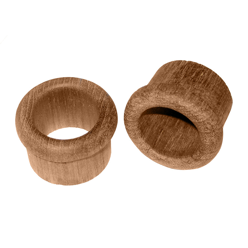 Whitecap 60146-A Whitecap Teak Finger Pull - 1" Barrel Length - 2 Pack