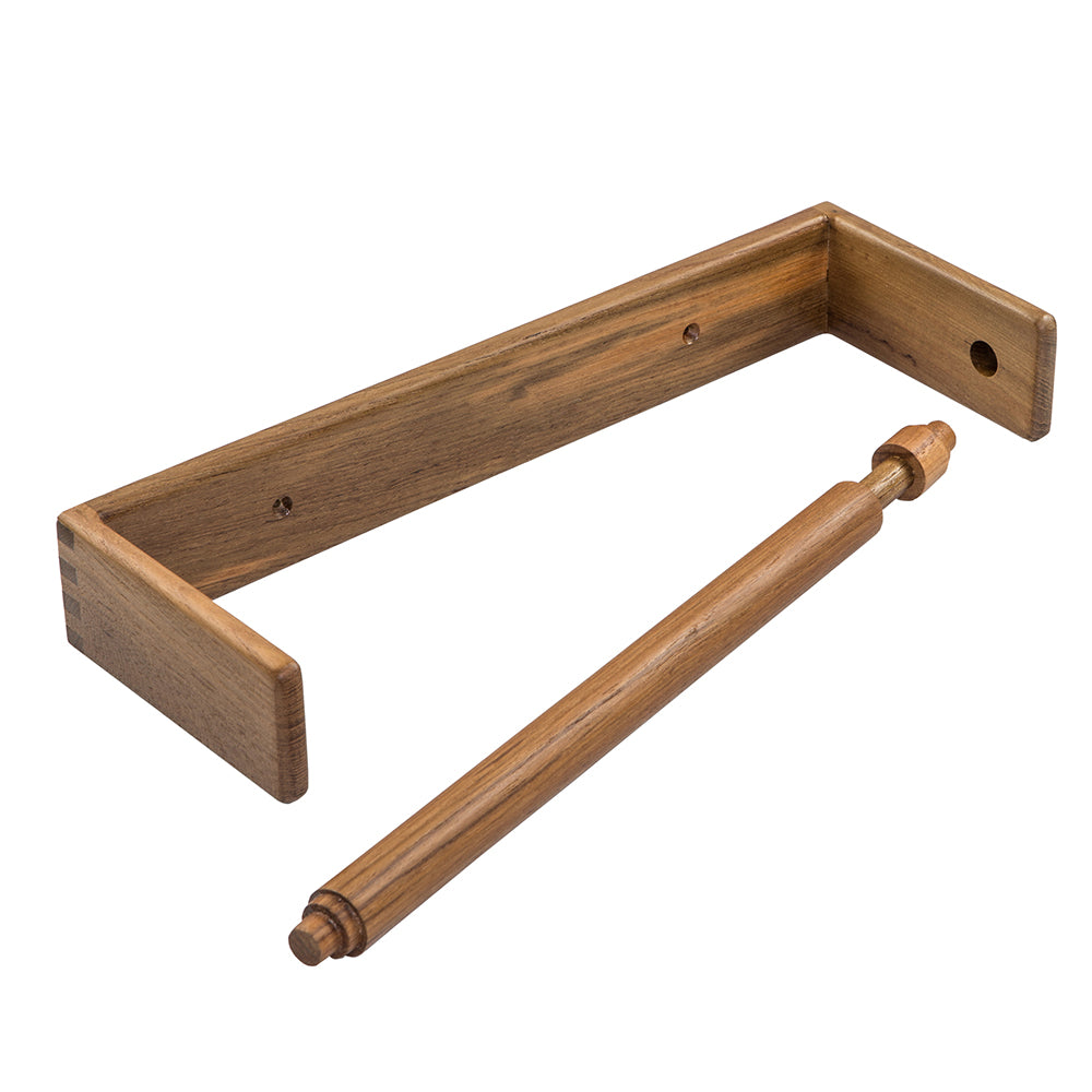 Whitecap 62442 Whitecap Teak Wall-Mount Paper Towel Holder