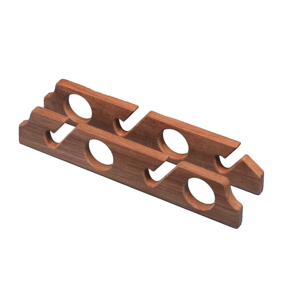 Whitecap 60612 Whitecap Teak Four-Rod Storage Rack - Pair