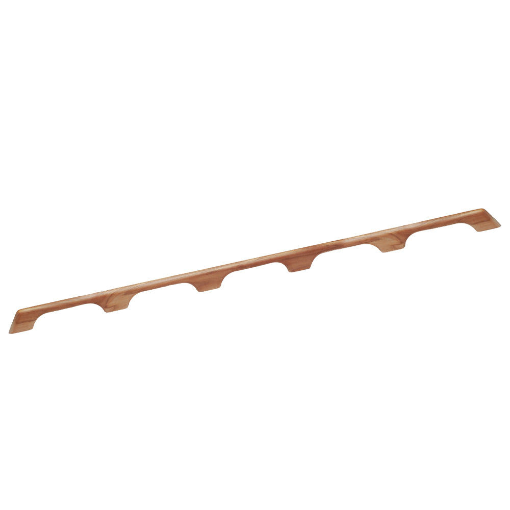 Whitecap 60108 Whitecap Teak Handrail - 5 Loops - 53"L