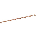 Whitecap Teak Handrail - 7 Loops - 73"L