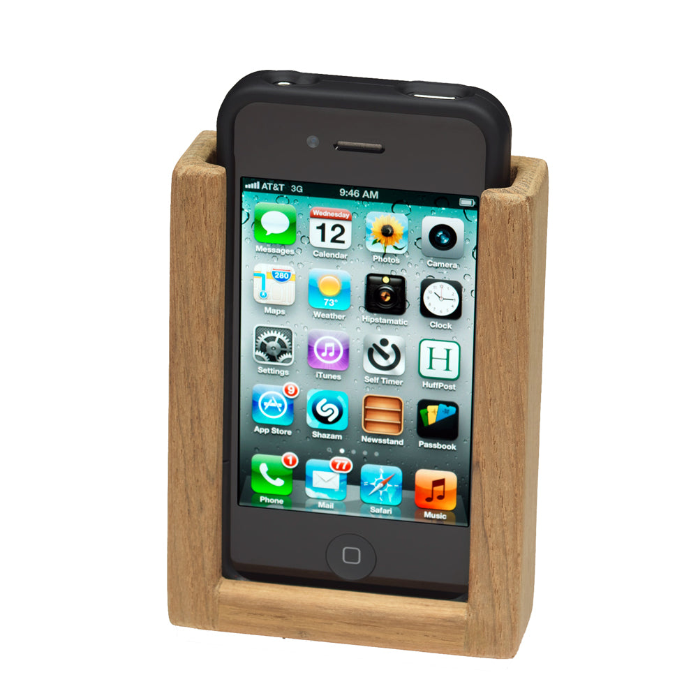 Whitecap 63272 Whitecap Teak iPhone Rack