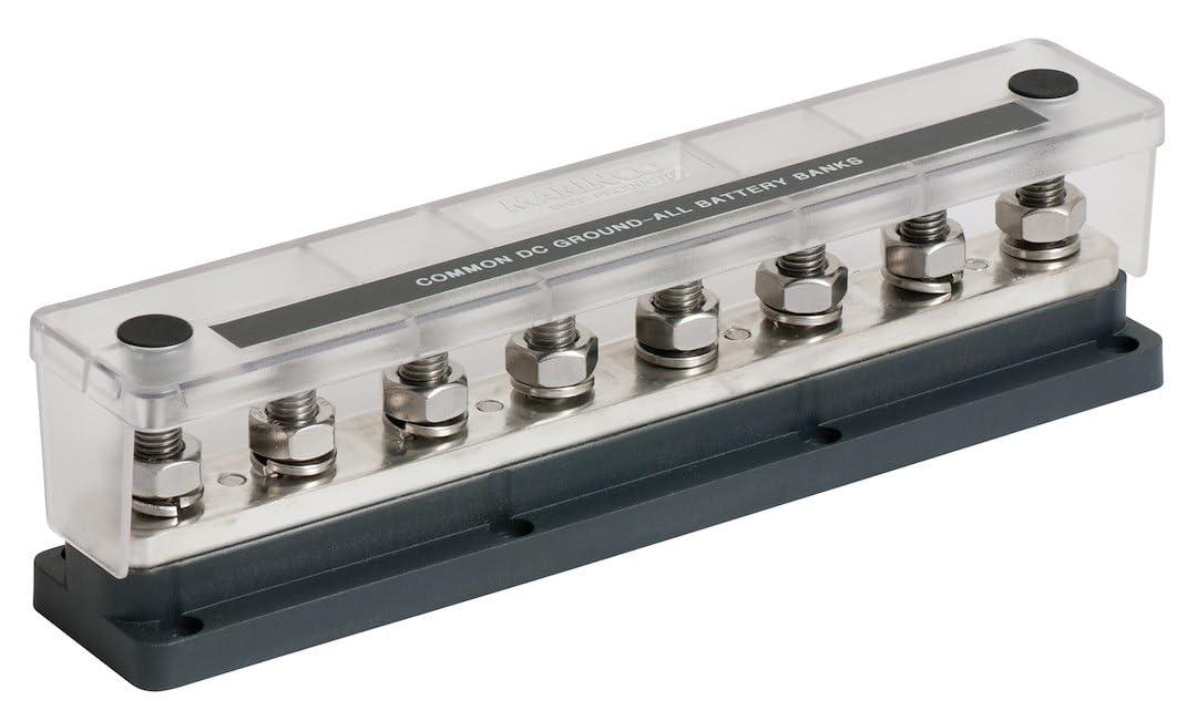 BEP 777-BB8S-650 BEP Marinco Power Products 650A 8 Stud Buss Bar
