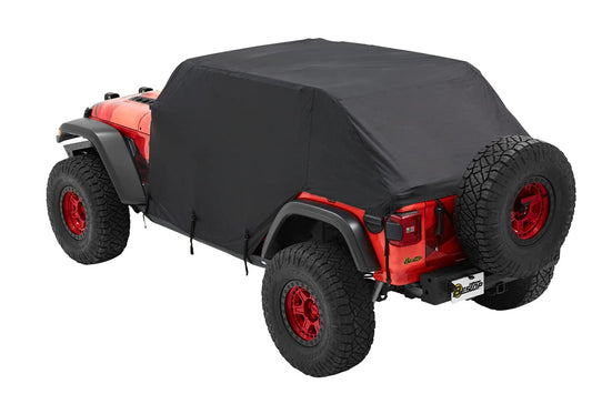 BESTOP 81043-01 Bestop All Weather Trail Cover Black 8104301 for Jeep Wrangler JK/JL 4-Door