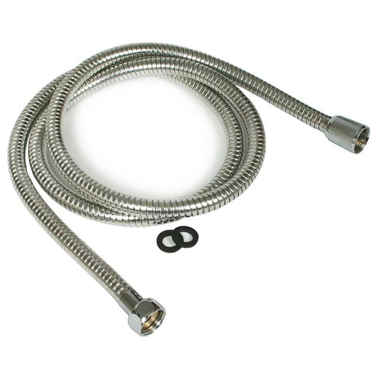 CAMCO 43716 Camco 43716 RV/Marine 60" Flexible Replacement Shower Head Hose (Chrome)