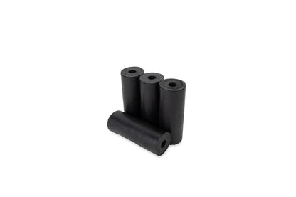 CAMCO 57883 Camco Heavy-Duty RV Stabilizing Jack Base Pads - Provides Greater Jack Stability - Made of Black Powder-Coated Durable Steel - 4-Pack (57883)
