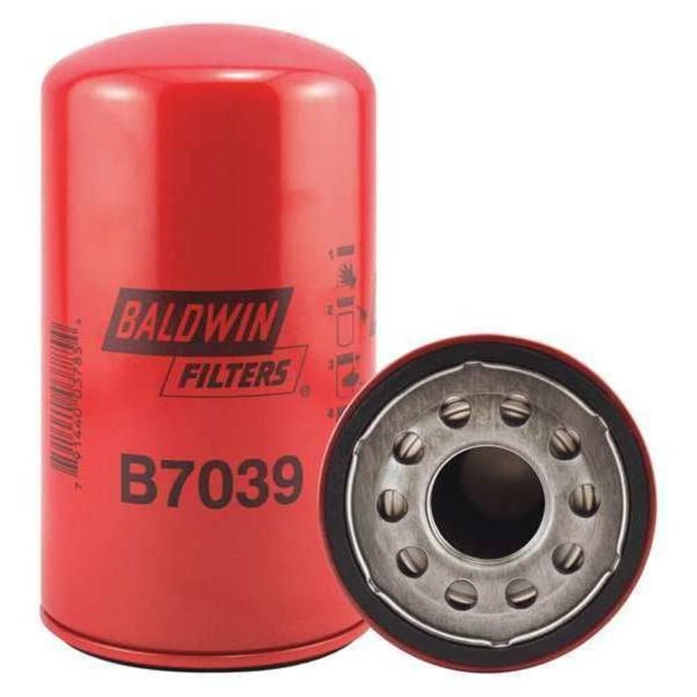 Baldwin Filters B7039 Oil Filter, Spin-On, 7-3/8"x4-1/4"x7-3/8"