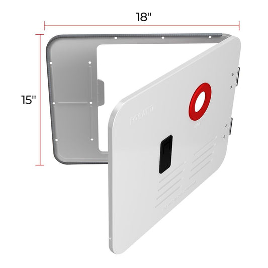 FOGATTI FSWD-1518/WHITE Fogatti FSWD-1518/WHITE 15 18 DOOR KIT - WHITE