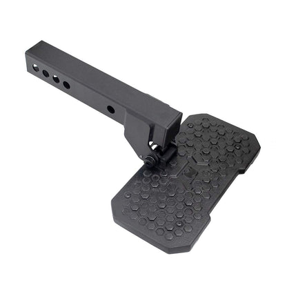 GO RHINO HS2012T Go Rhino HS-20 Recoil Hitch Step | 12" Mild Steel, Textured Black | HS2012T | Fits 2" Receivers