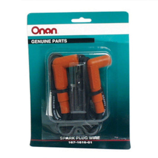 CUMMINS NW 167-1616-01 CUMMINS NW 167161601 Onan Spark Plug Wire, (Pack of 2)