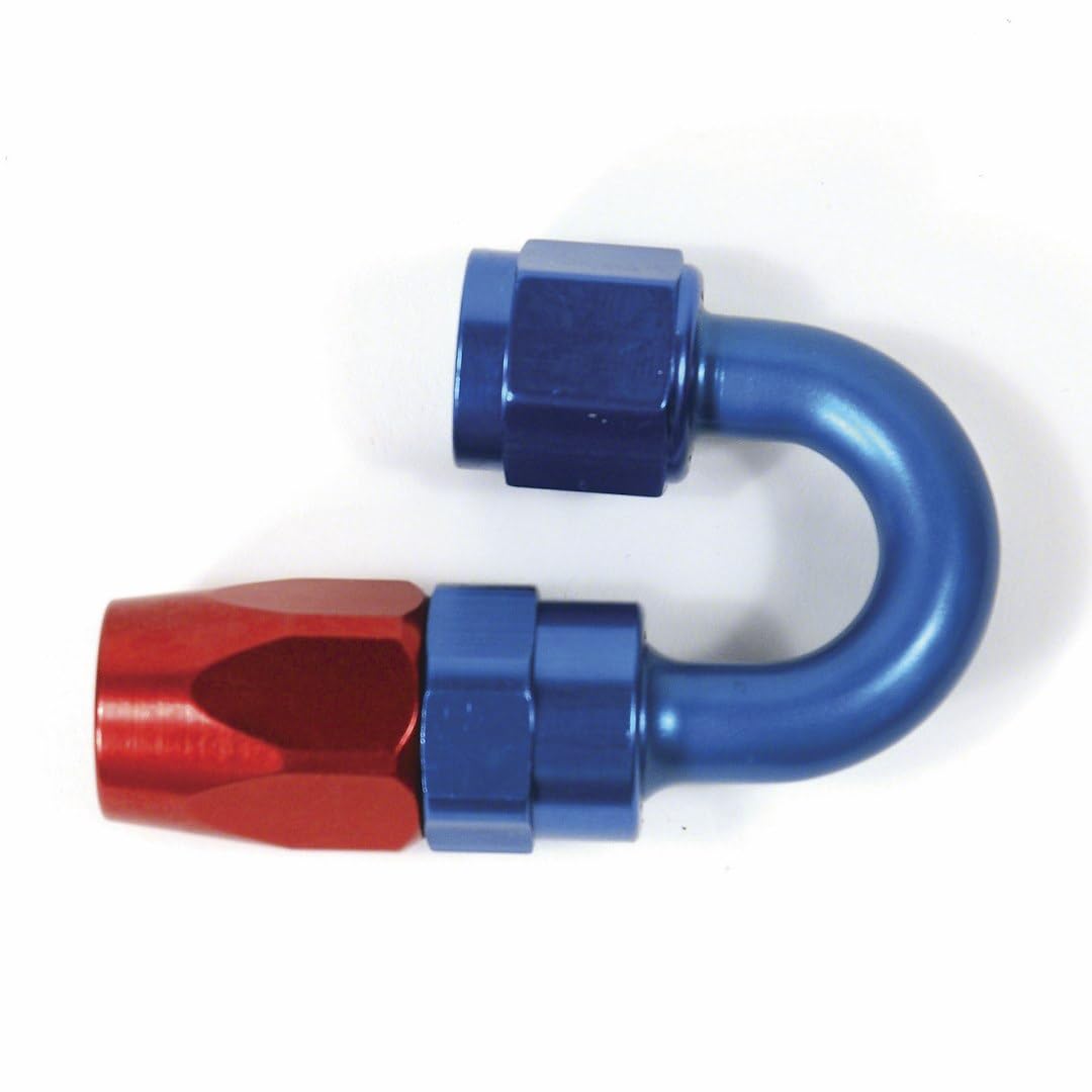 SPEEDFX 511280 Speedfx 511280BK -12an X 180 Blk Hose End