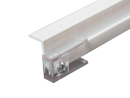 RV DESIGNER A201 RV Designer A201-45" Ceiling Track for Glide Tape, White