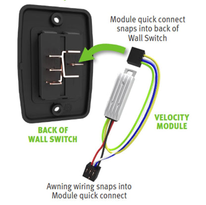 VELARIUM VA0801 Velarium VA0801 AFTERMARKET VELOCITY CONTROL SWITCH