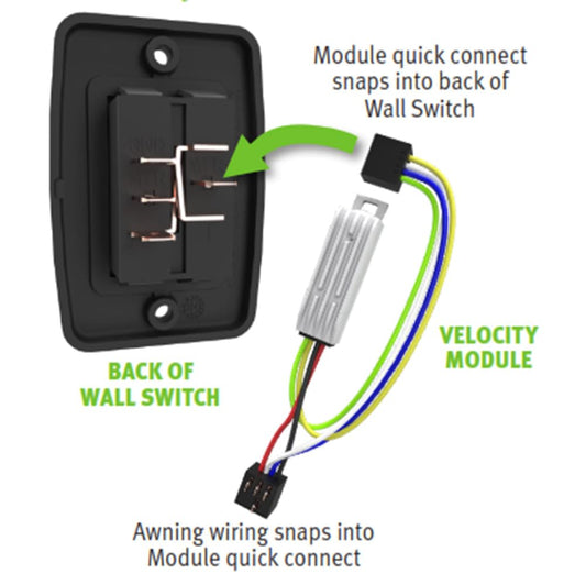 VELARIUM VA0801 Velarium VA0801 AFTERMARKET VELOCITY CONTROL SWITCH