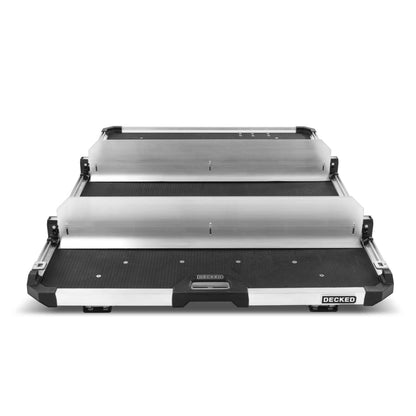 CARGOGLIDE C0066-2DIV41-ALM Double Cross Bar & Tray Divider Kit for 41" CargoGlide 2.0 | Includes 2 Tray Dividers, 2 Cross Bars, 2 Footer Kits & 2 Hardware Kits | for Midsize Truck Only