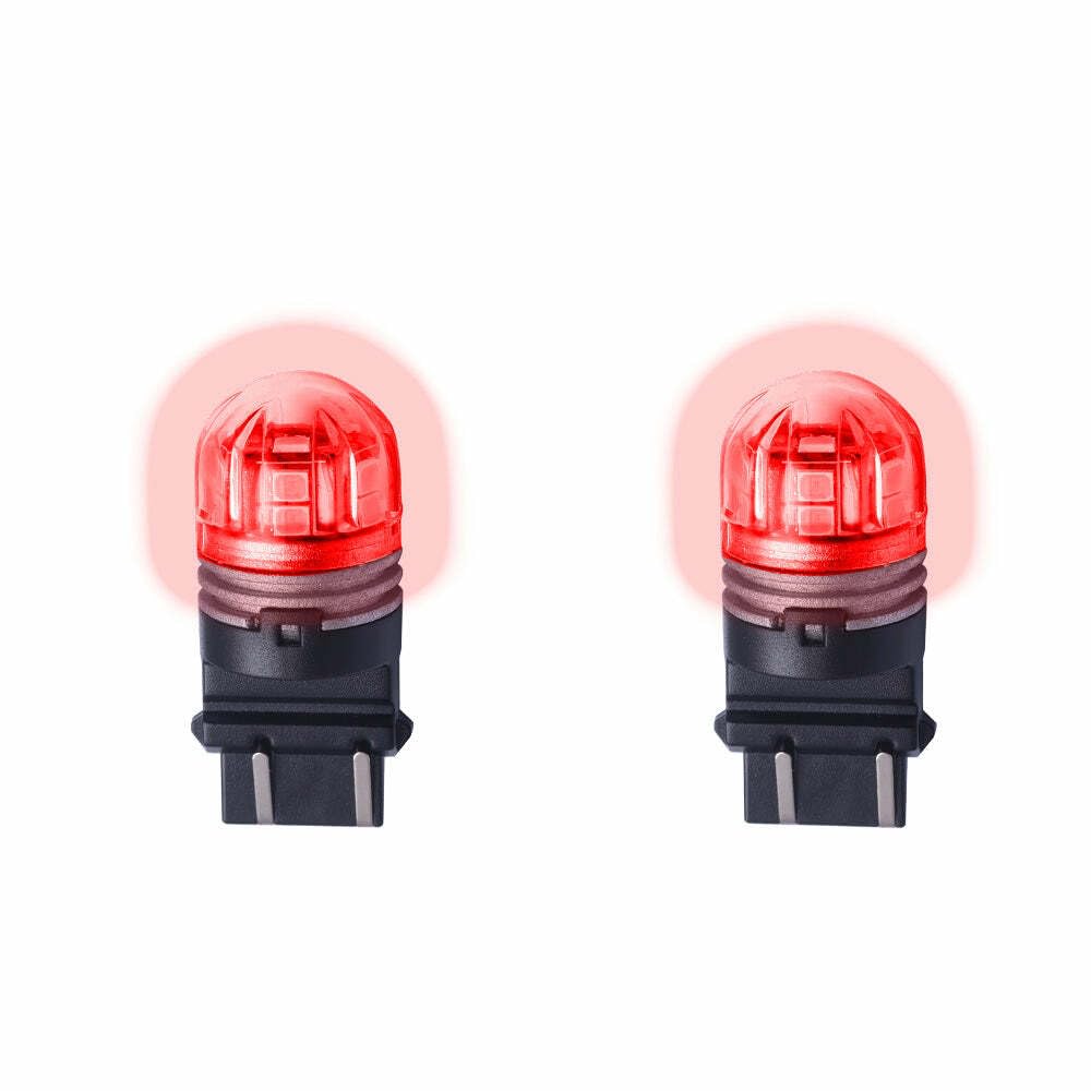 PUTCO HC1156R Putco LumaCore 1156 Red - Pair (x3 Strobe w/ Bright Stop)