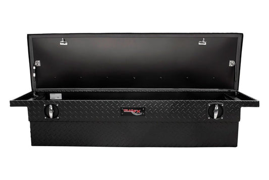 TRAILFX 120693CR Crossover Low Profile, Single Lid, Diamond Tread, Matte Black, Aluminum