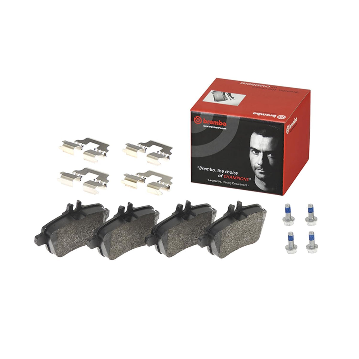 BREMBO P50091 Brembo P50091 Low-Met Rear Disc Brake Pad Set MERCEDES-BENZ OE# A0074209420