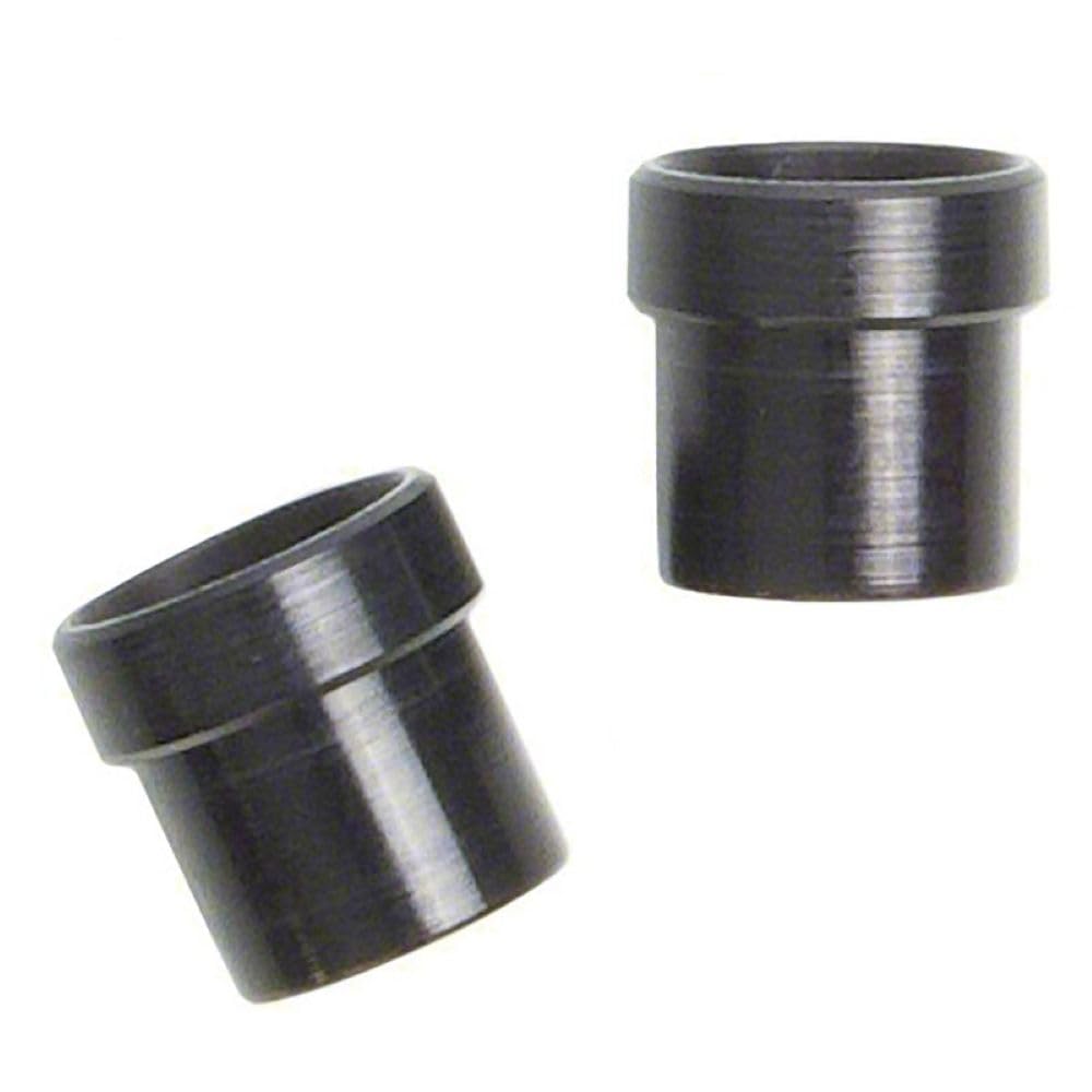 SPEEDFX 560419BK SpeedFX Tube End Fitting Sleeve -4AN Black Anodized Aluminum Set of 2 Leak-Proof 37 Degree Angled Seal Lightweight Reusable SpeedFX 560419BK