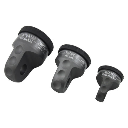 FACTOR 55 00210-04 Factor 55 ProLink Winch Shackle Mount for Large Overland and Military-Style Vehicles, Fits Lines Up to 1/2" Diameter - Black