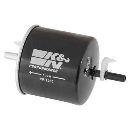 K&N FILTER PF-2200 K&N Gasoline Fuel Filter: High Performance Fuel Filter, Premium Engine Protection, Compatible with 1983-2013 Ford, Lincoln, Mercury, Mazda Fuel Injected Gasoline Engines, PF-2200