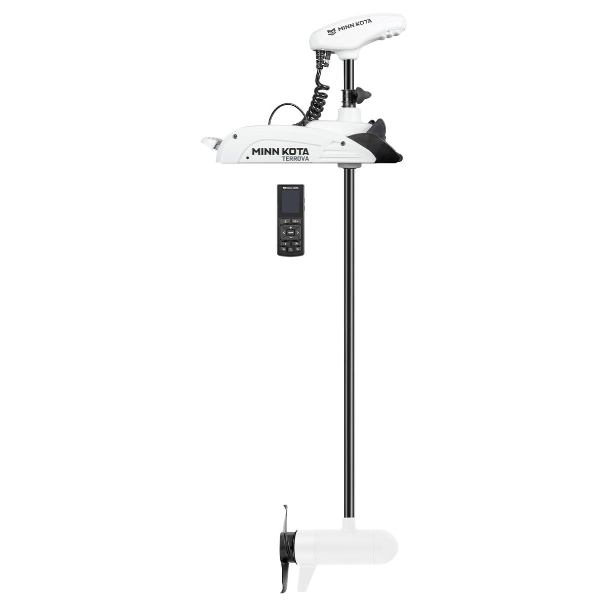 MINN KOTA 1363770 Minn Kota Riptide Terrova Bow-Mount Electric Trolling Motor with GPS, Spot-Lock – 55 Lb. Thrust, 54 In. Shaft, Saltwater