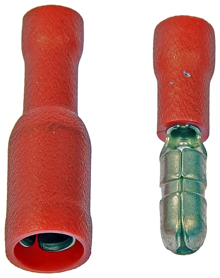 DORMAN 85474 Dorman 85474 22-18 Gauge Male/Female Set Bullet Connectors, 10 Pack Universal Fit
