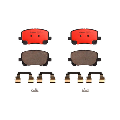 BREMBO P83061N Brembo P83061N Premium Ceramic Front Disc Brake Pad Set GREAT WALL/TOYOTA OE# 0446544090