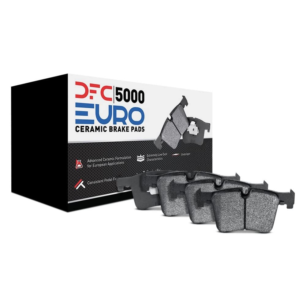 Dynamic Friction 1600-1989-11 DFC Rear 5000 Euro Ceramic Brake Pads