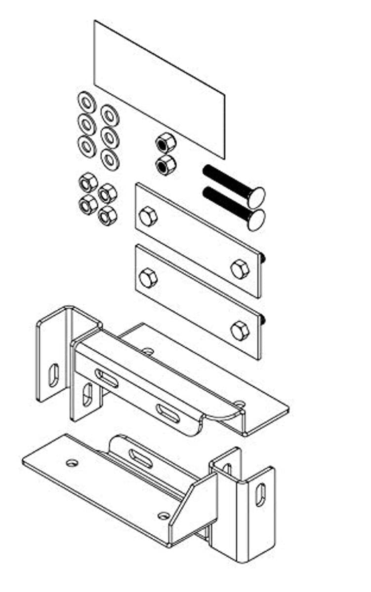 BACKRACK 30940 BackRack - Utility Body Hardware Kit Drill and Bolt Between Utility Bed Standard (30940)