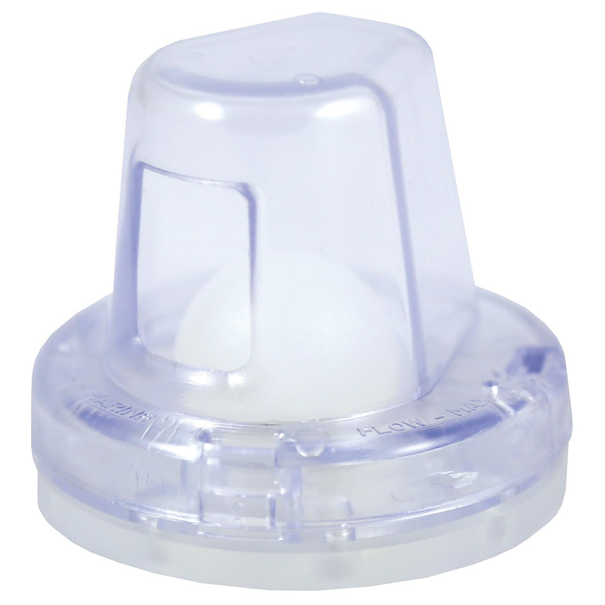 T-H MARINE FMS-1-0-DP T-H Marine Flow-Max Boat Self-Bailing Ball Scupper Valve - Positive Sealing Ball Drain Replaces Old Flapper Scuppers - Fits Over 1-1/8" Motorwell Tubes