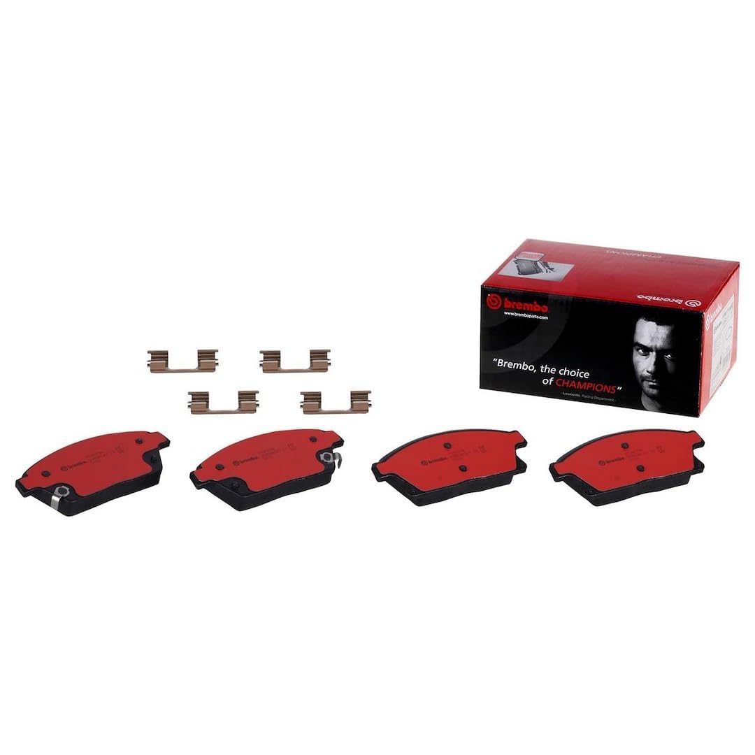 BREMBO P59077N Brembo P59077N Premium Ceramic Front Disc Brake Pad Set BUICK (SGM)/CADILLAC/CHEVROLET/CHEVROLET (SGM)/HOLDEN/OPEL/VAUXHALL OE# 1605178
