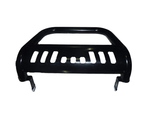 TRAILFX B0036B TrailFX Bull Bar with Skid Plate Fits Chevrolet Silverado 1500 2020-2025 Black Powder Coated Steel 3 Inch Diameter Bolt-On Holes for Optional Lighting TrailFX B0036B