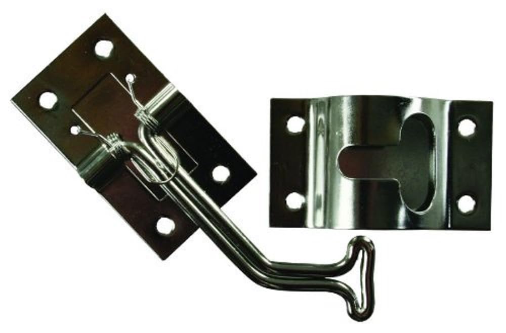 JR PRODUCTS 11765 JR Products 11765 45 Degree Stainless Steel T-Style Door Holder