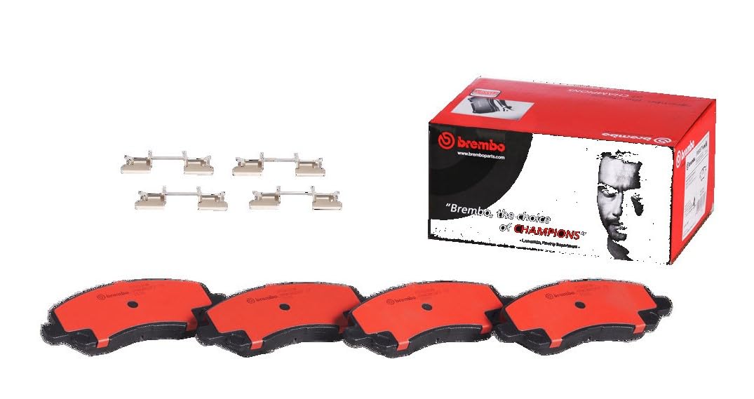 BREMBO P54030N Brembo P54030N Premium Ceramic Front Disc Brake Pad Set CHRYSLER/CITROËN/DODGE/HYUNDAI/JEEP/LANCIA/MITSUBISHI/MITSUBISHI (BJC)/MITSUBISHI (SOUEAST)/PEUGEOT OE# 4605A879