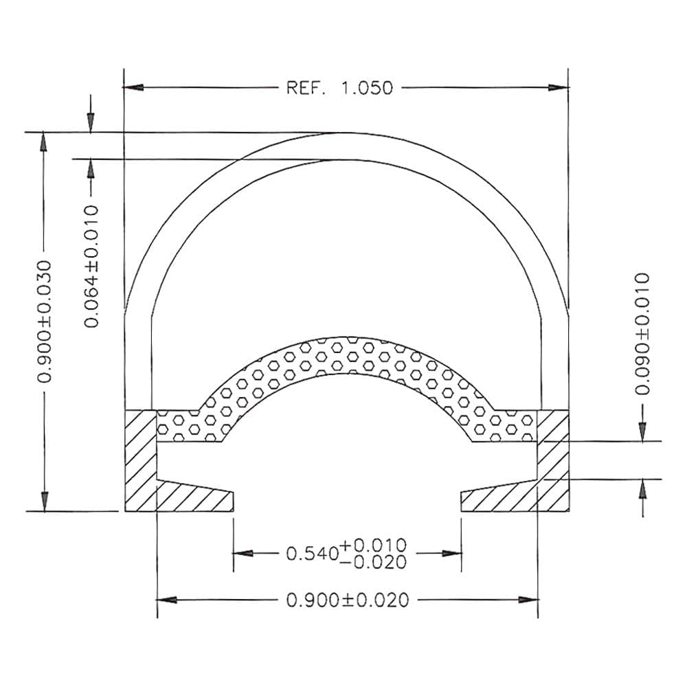 AP PRODUCTS 018-2004 AP Products 018-2004 Slide Out Modified EKD Seal,Black