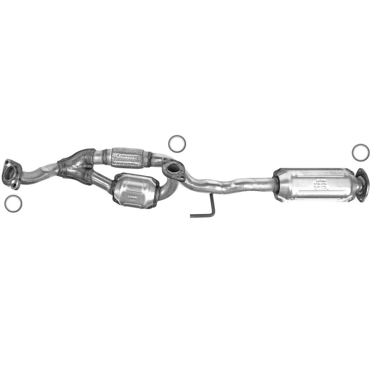 AP EXHAUST 642993 Ap Exhaust 642993 DIRECT FIT CATALYTIC CONVERTER