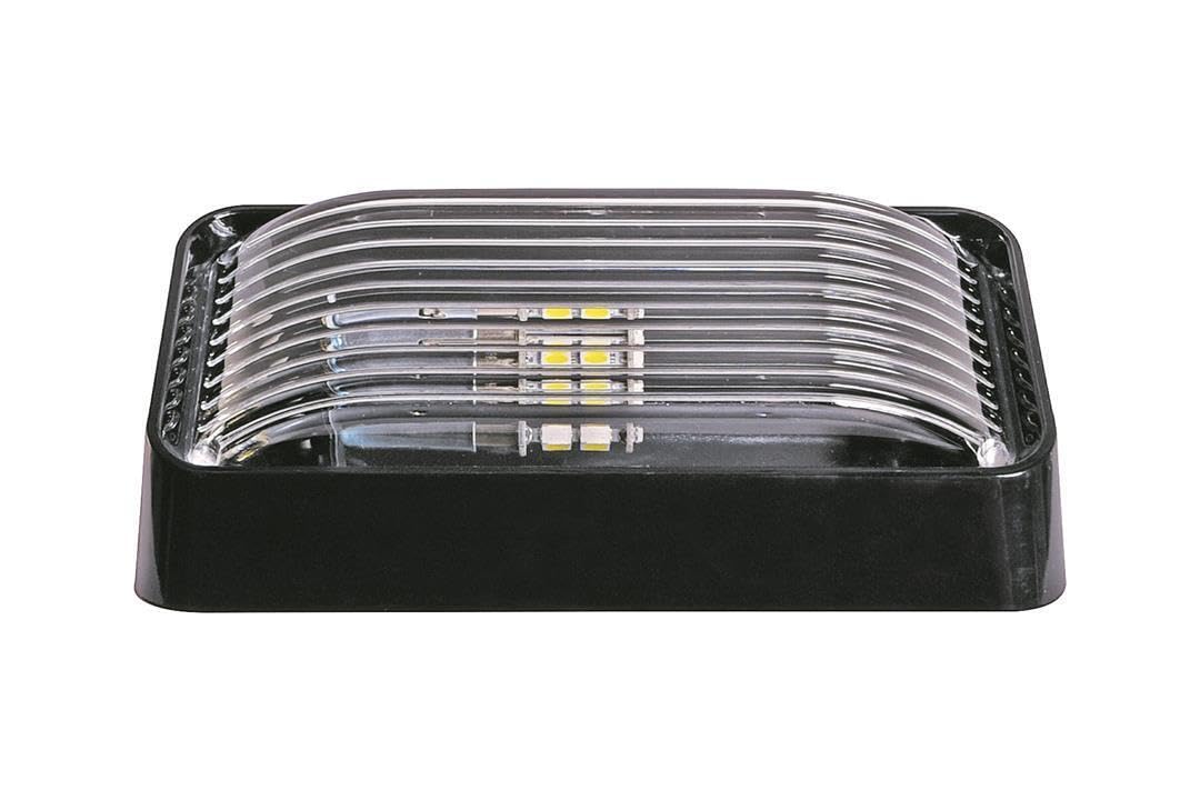 ARCON 20676 Arcon 20676 LED BW RCT PRCH LITE WO/SW BLK-CLR
