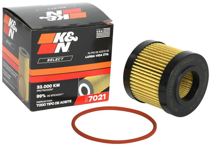 K&N FILTER SO-7021 K&N Select Oil Filter: Designed to Protect your Engine, SO-7021