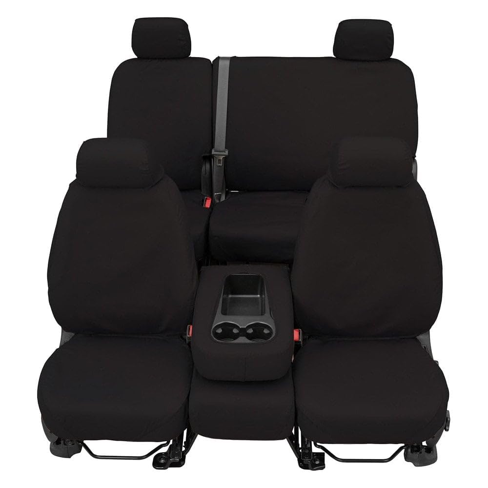 Covercraft SS8516PCCH Covercraft SS8516PCCH - SeatSaver Polycotton 2nd Row Charcoal Custom Seat Covers