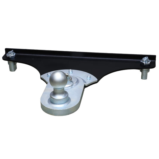 GEN-Y HITCH GH-21004 GEN-Y Hitch GH-21004 GoosePuck 5" Offset Ball-Puck Mount for Dodge 25K Towing (with STD Ball Assy and 101571)