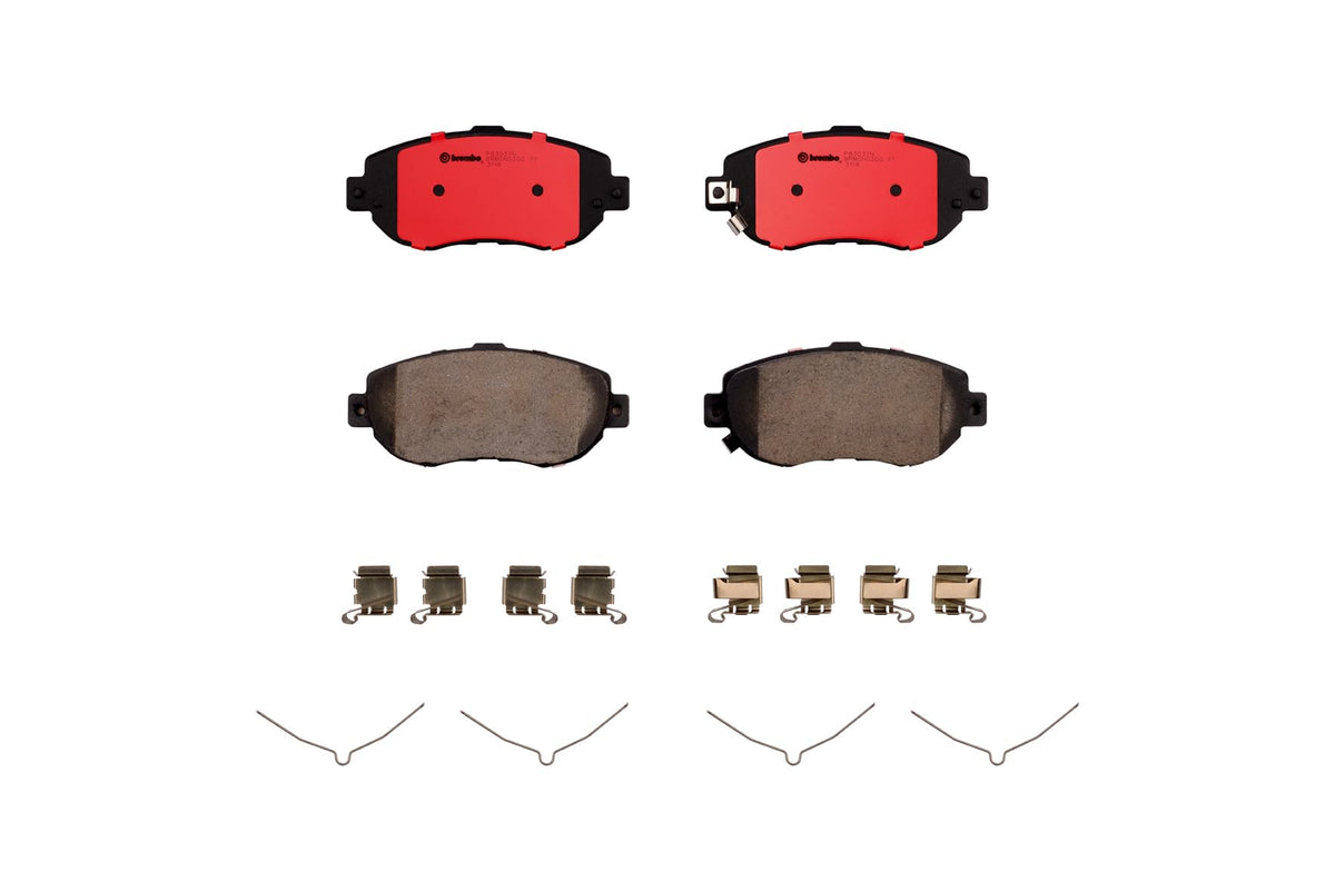 BREMBO P83037N Brembo P83037N Premium Ceramic Front Disc Brake Pad Set LEXUS/TOYOTA OE# 0446522311
