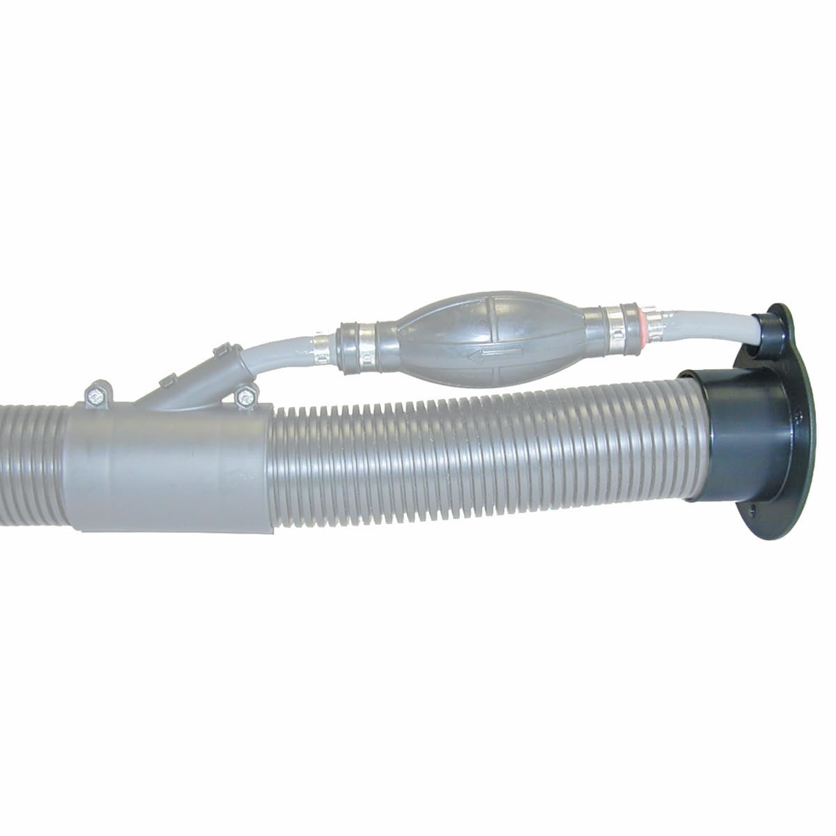 T-H MARINE RFFHP-1-DP T-H Marine RFFHP-1-DP 2' BLK RIGGING FLANGE W/ FUEL HOSE