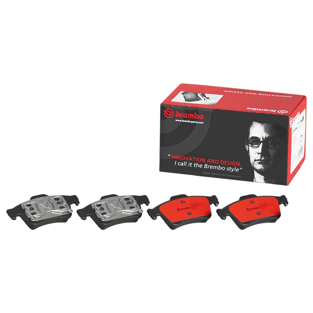 BREMBO P59044N Brembo P59044N Premium Ceramic Rear Disc Brake Pad Set NISSAN/RENAULT OE# 7701207996